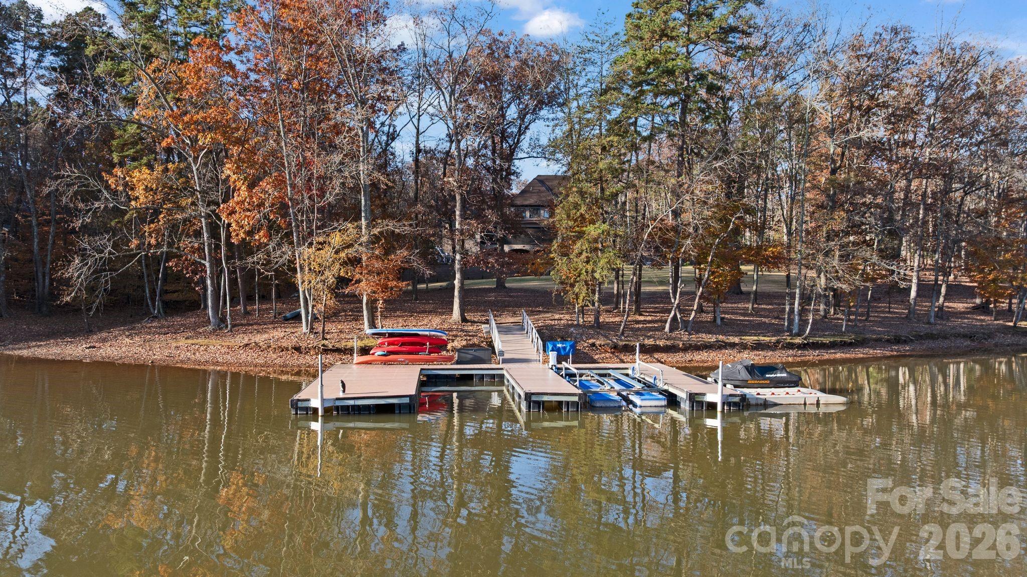 Two-Slip Dock with Boat Lift and Jet Ski Slips - 875 Starboard Reach None, Lexington