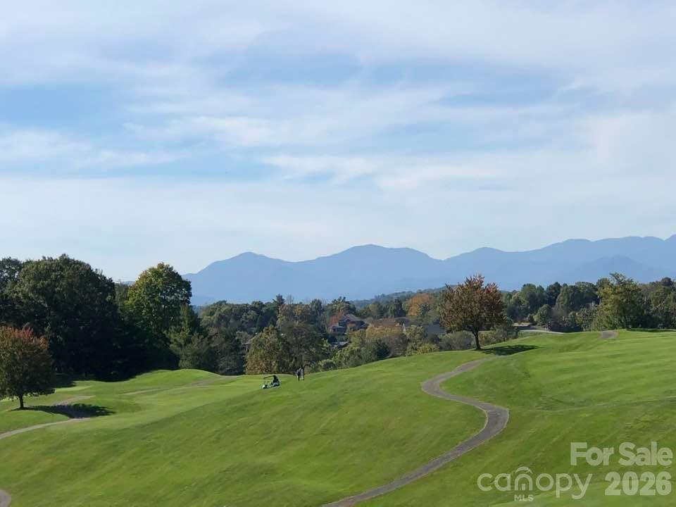 Reems Creek Golf Club - View from the outdoor bar/restaurant back deck - 66 HawTree Court, Weaverville