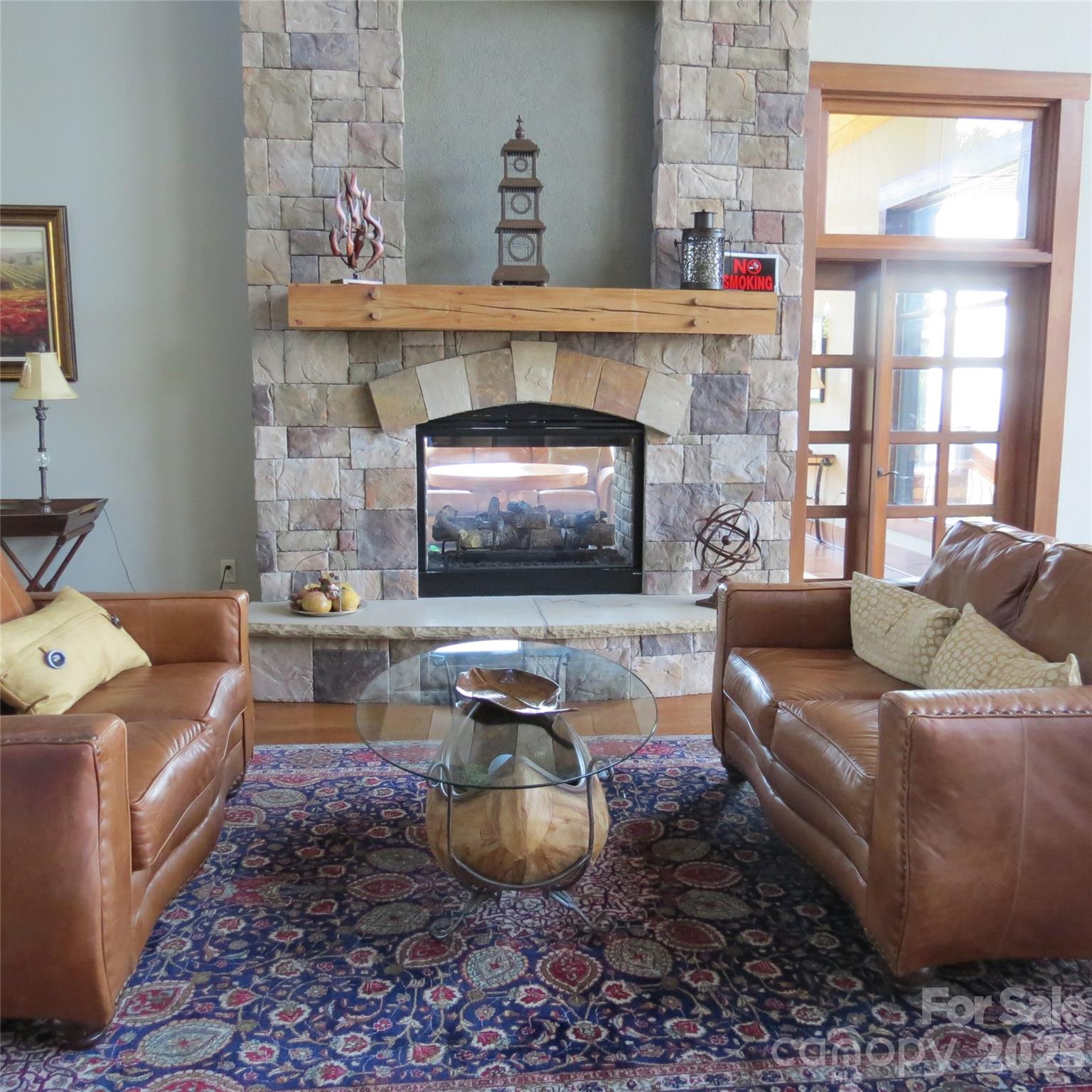 The library/lounge in Clubhouse - 336 Willow Top Lane, Lake Lure