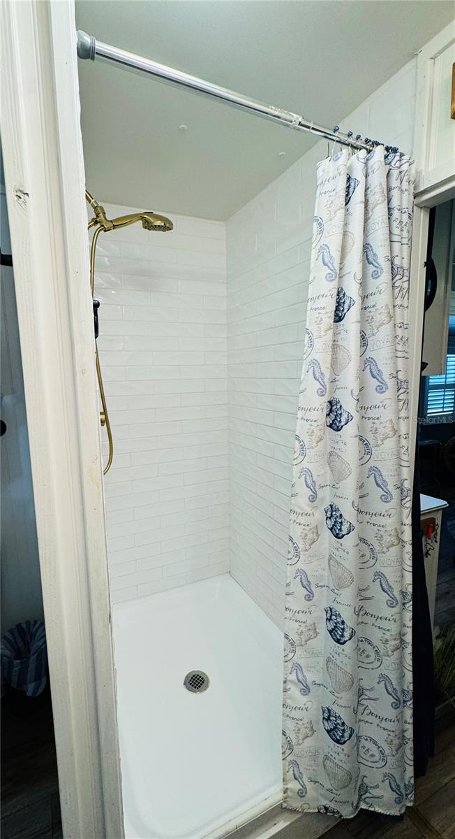 Shower with tile - 411 ST GEORGE DR, DAVENPORT