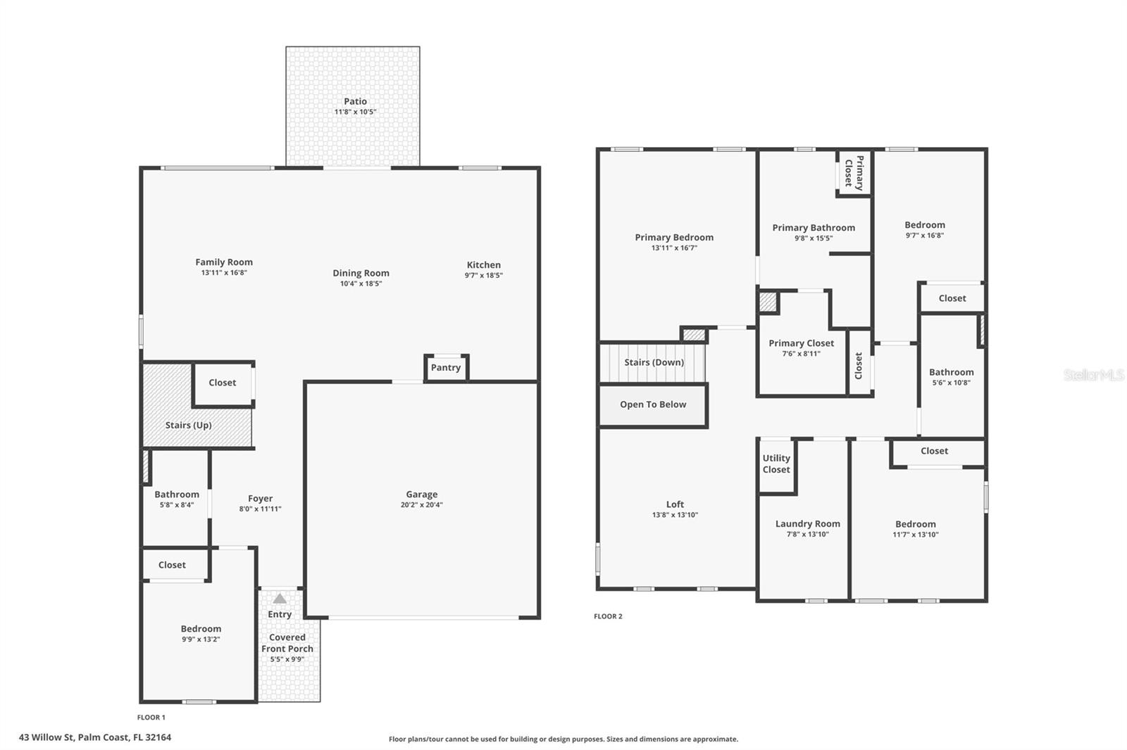 Single Family Residence at 43 WILLOW ST, PALM COAST, photo 51 of 53