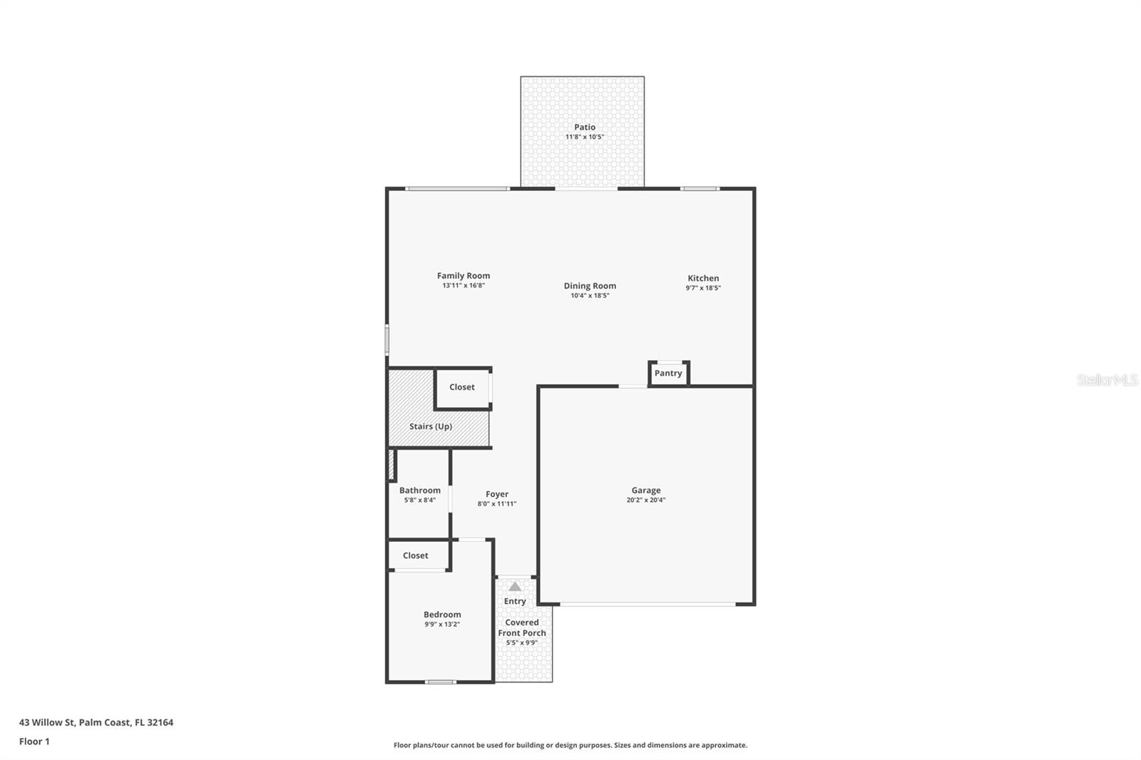Single Family Residence at 43 WILLOW ST, PALM COAST, photo 52 of 53