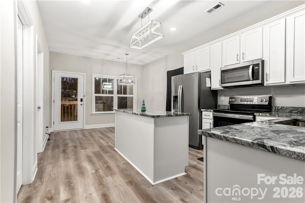 Kitchen and dining room - 231 Barber Street, Rock Hill