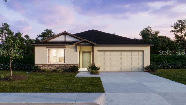 Artist Rendering at Dusk - 59 ENCLAVE AVE, PALM COAST