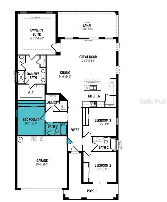 Floor Plan - 12406 49TH ST E, PARRISH