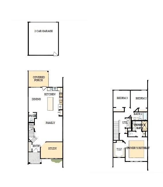 Floorplan - Parklane - 11423 Prosperity Church Road, Huntersville