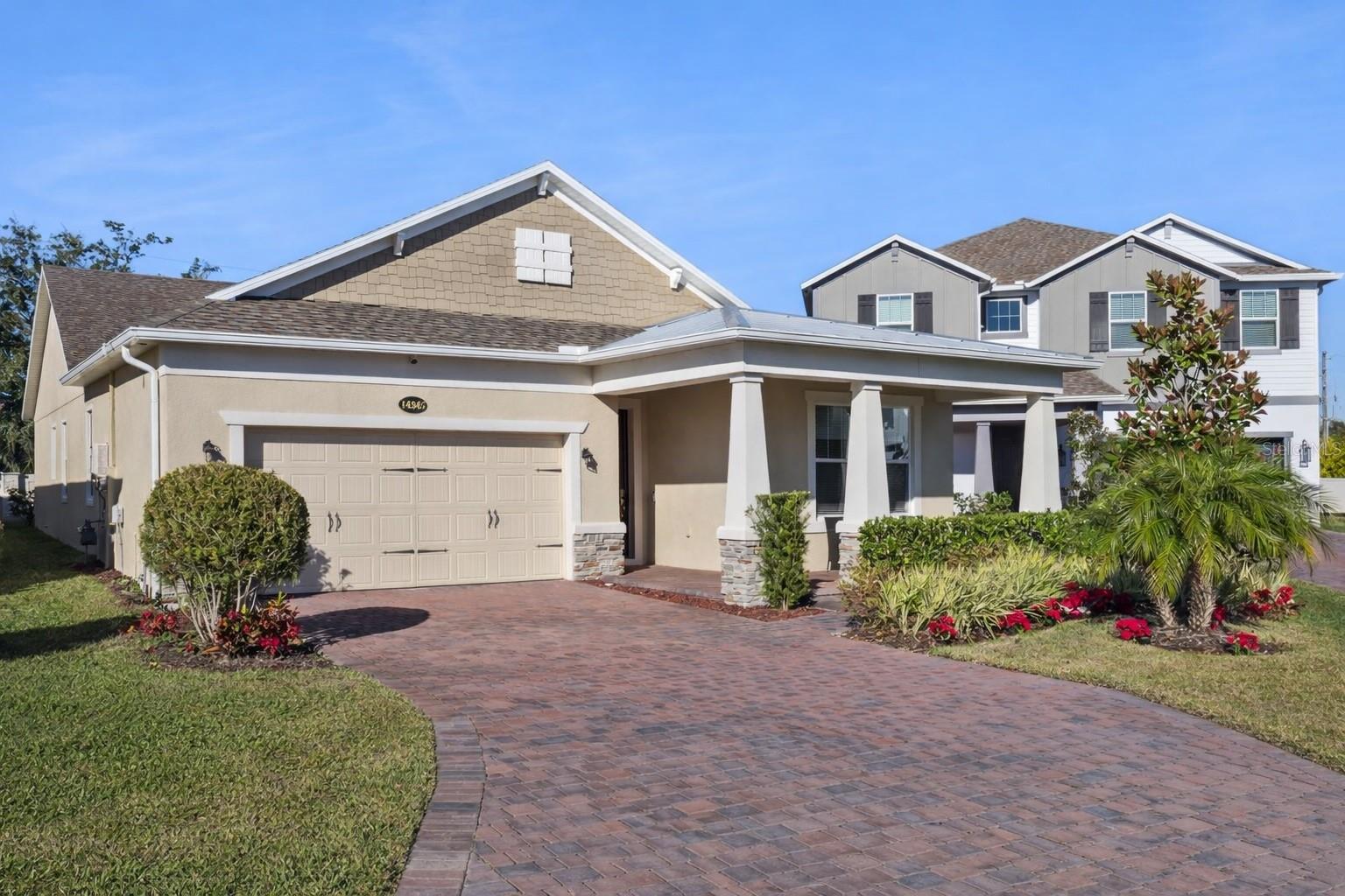 Front Exterior - 14345 WABASSO LOOP, WINTER GARDEN