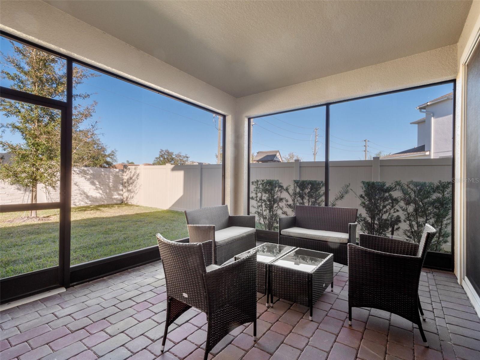 Rear Screened Lanai - 14345 WABASSO LOOP, WINTER GARDEN