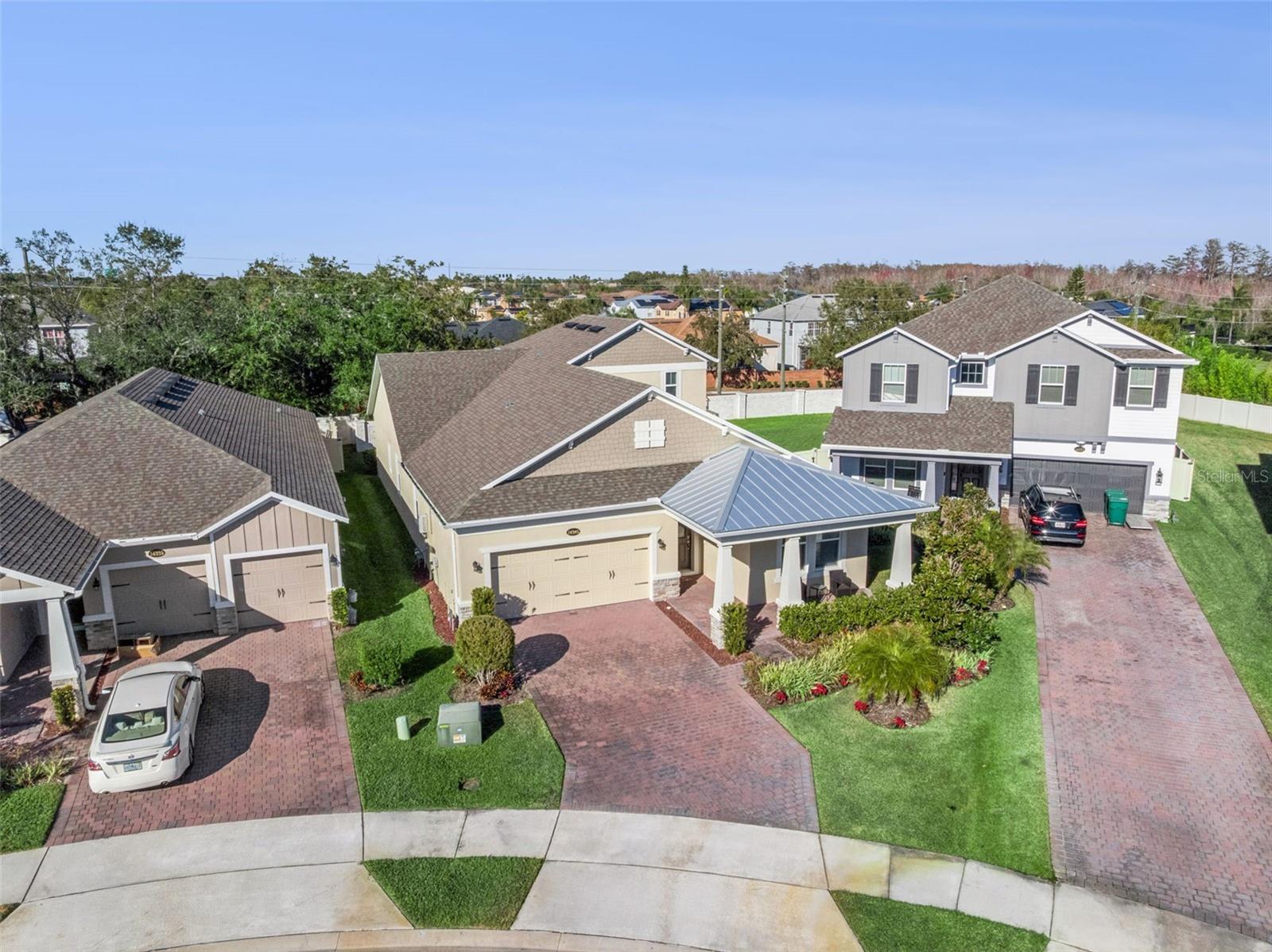 Front Exterior - 14345 WABASSO LOOP, WINTER GARDEN