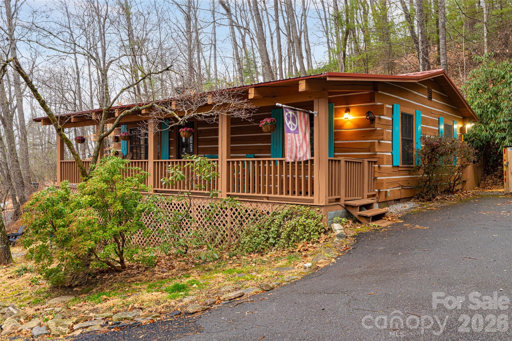 Single Family Residence at 16 Rocky Glen Trail, Black Mountain, photo 3 of 47