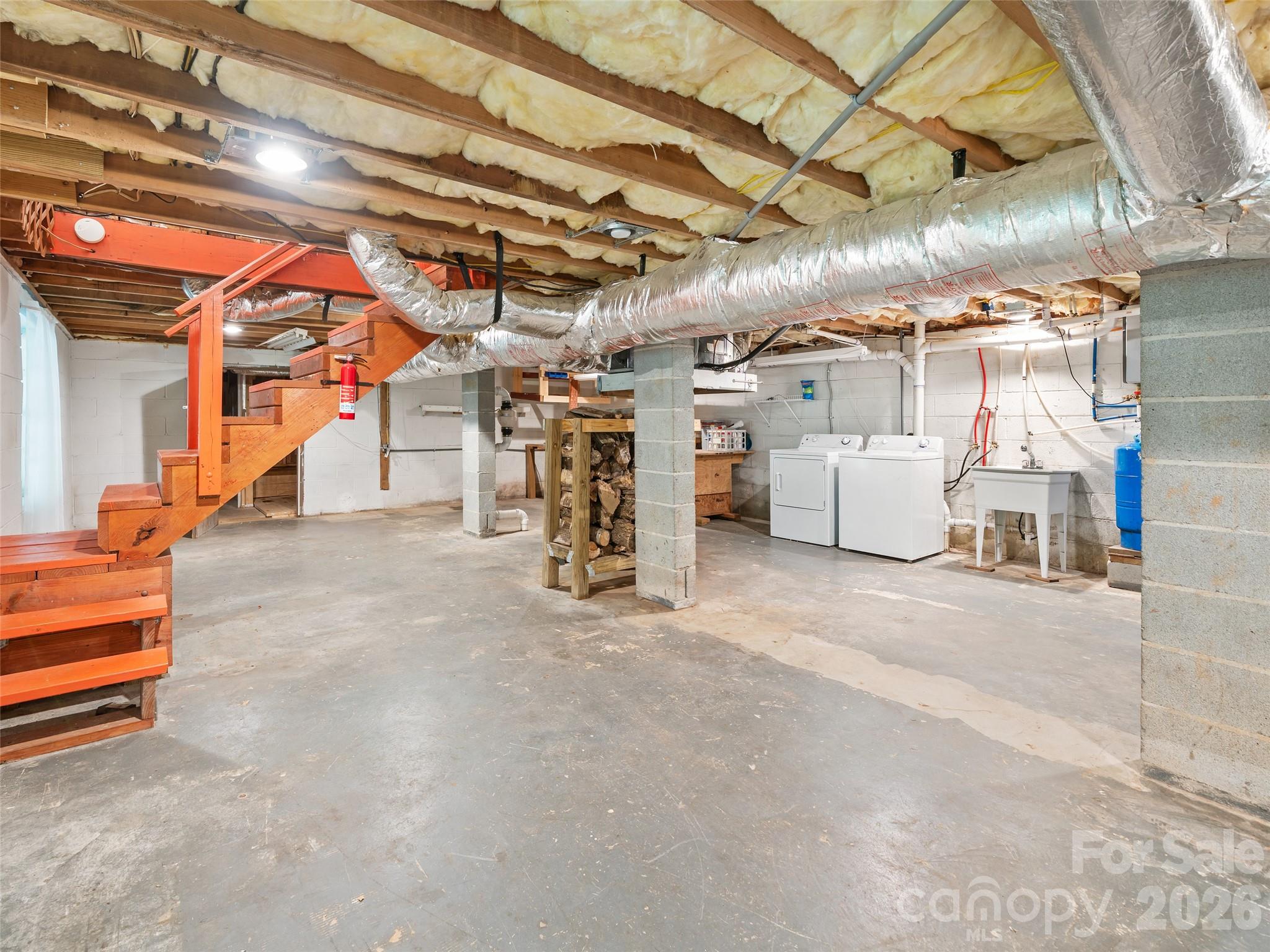 Basement expansion area. - 125 HEARTLAND Lane, Burnsville