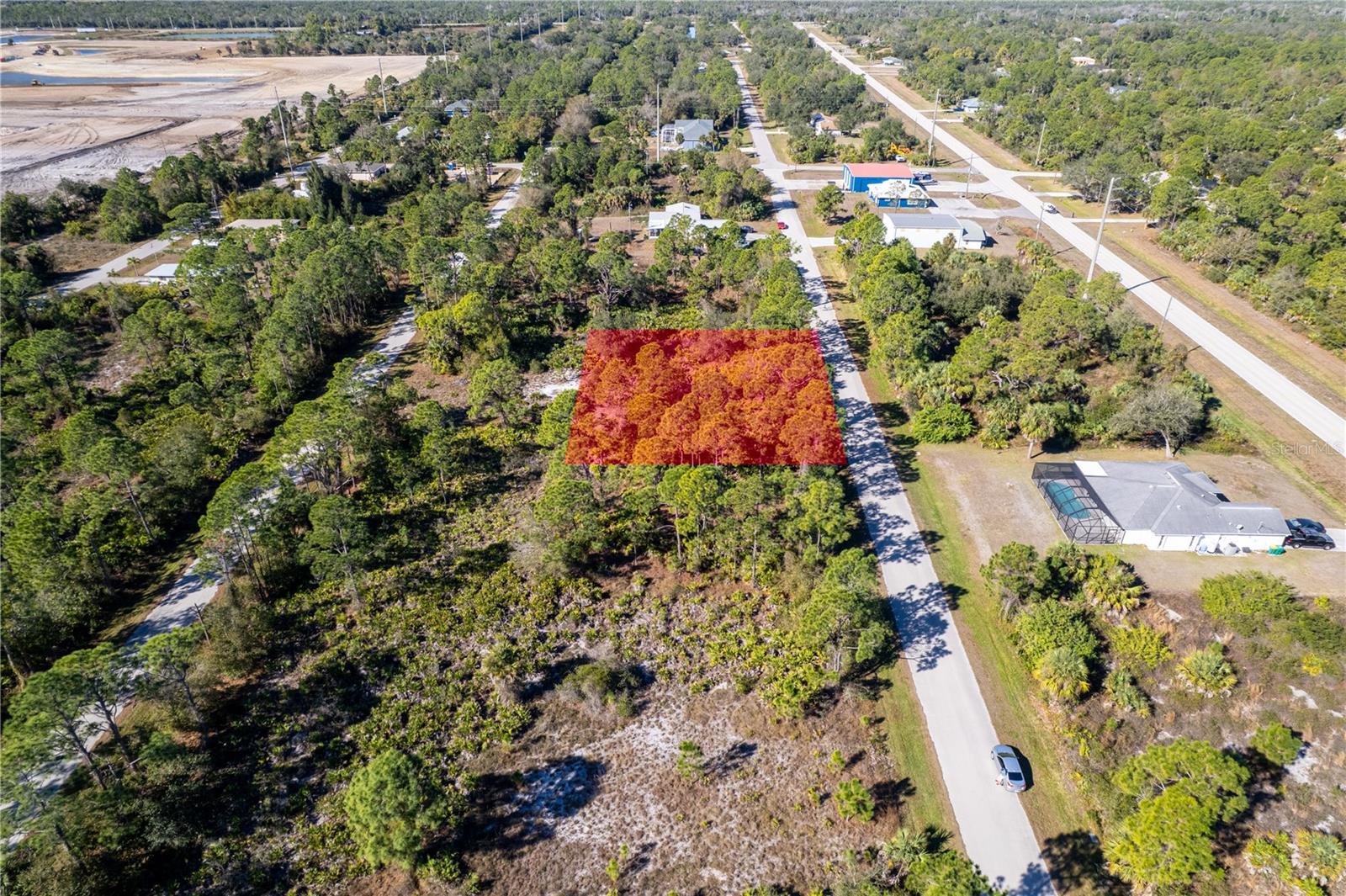 Land at 26335 GLASPELL RD, PUNTA GORDA, photo 3 of 11