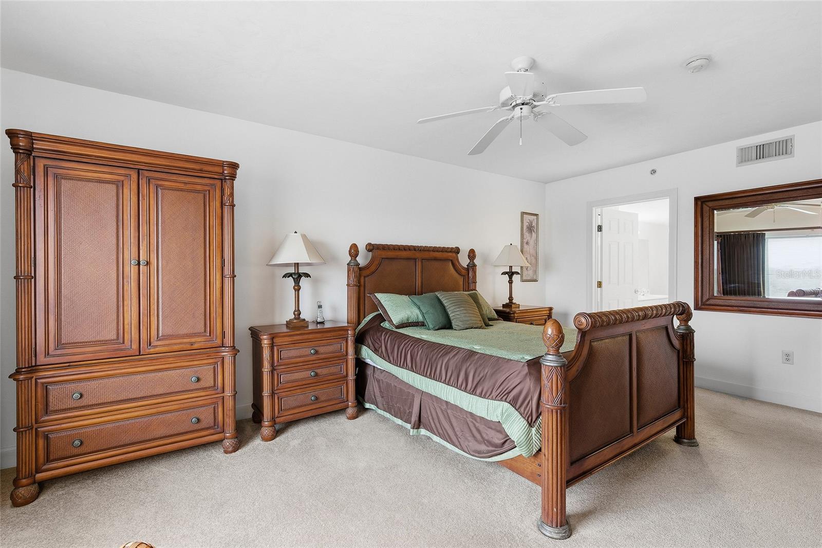 Master Bedroom to En Suite - 426 BOUCHELLE DR #301, NEW SMYRNA BEACH