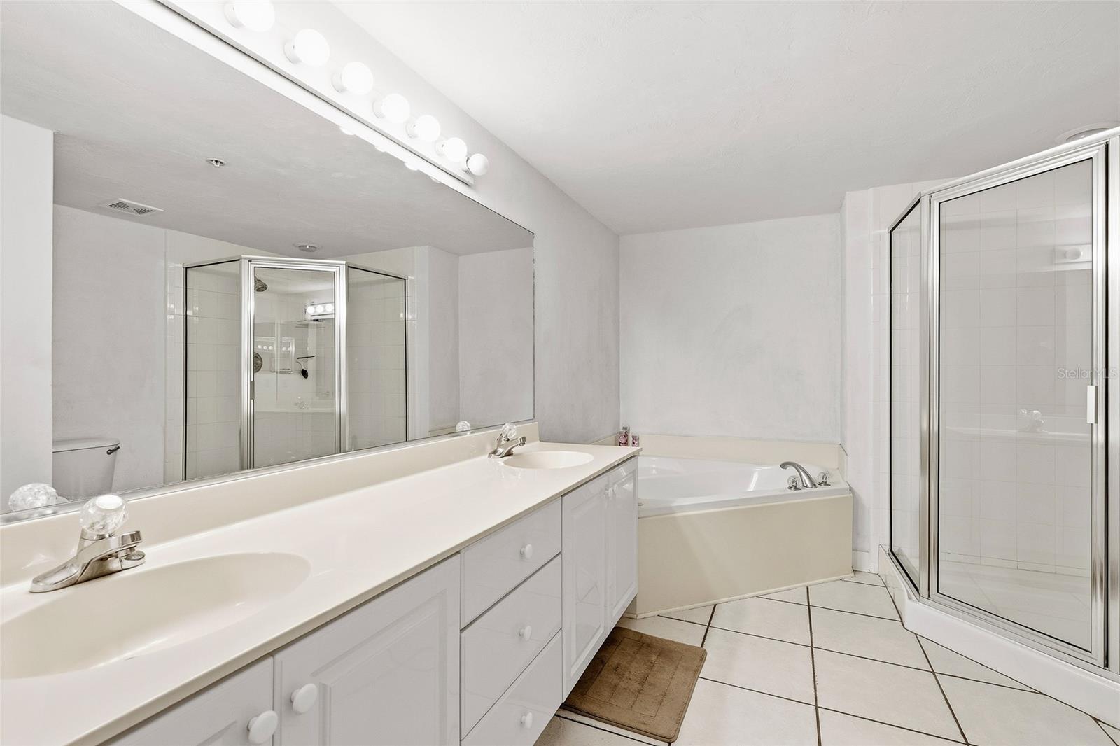 Master Bath - Double Vanity - 426 BOUCHELLE DR #301, NEW SMYRNA BEACH