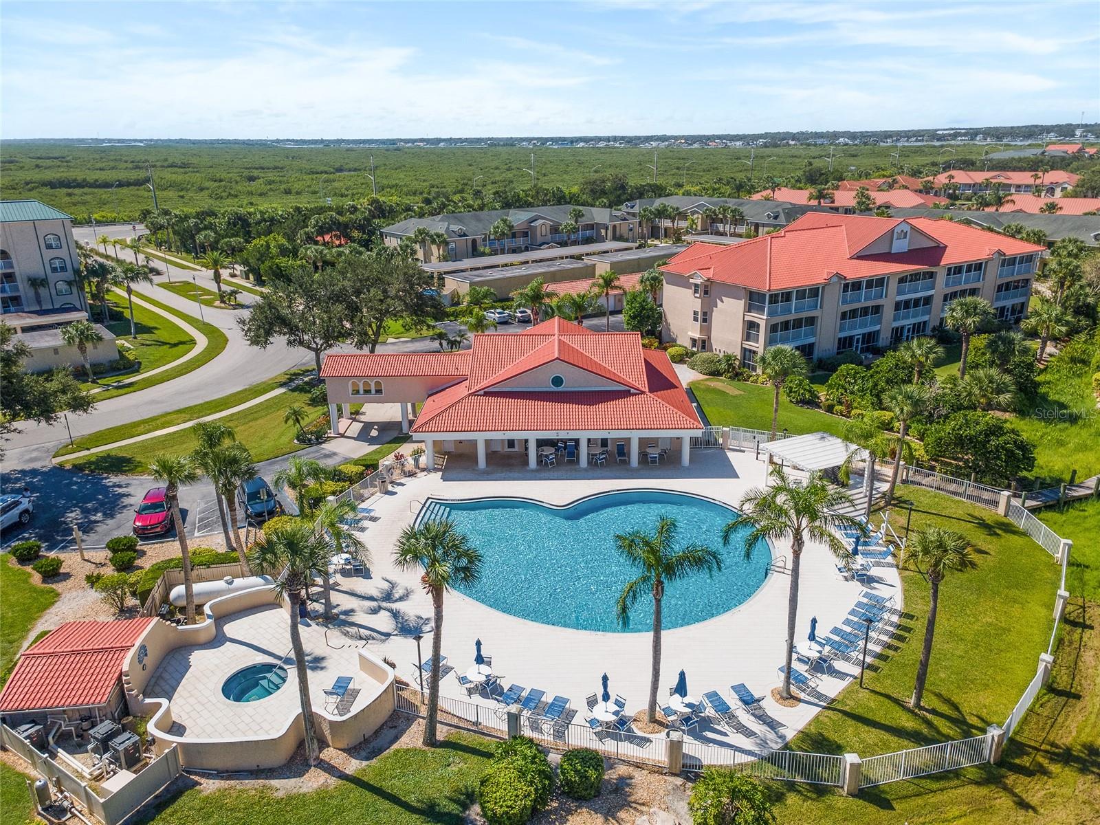 Pool & Clubhouse - 426 BOUCHELLE DR #301, NEW SMYRNA BEACH