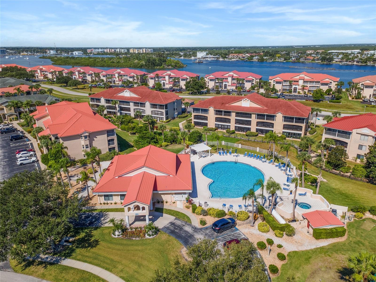 Clubhouse & Resort Pool - 426 BOUCHELLE DR #301, NEW SMYRNA BEACH