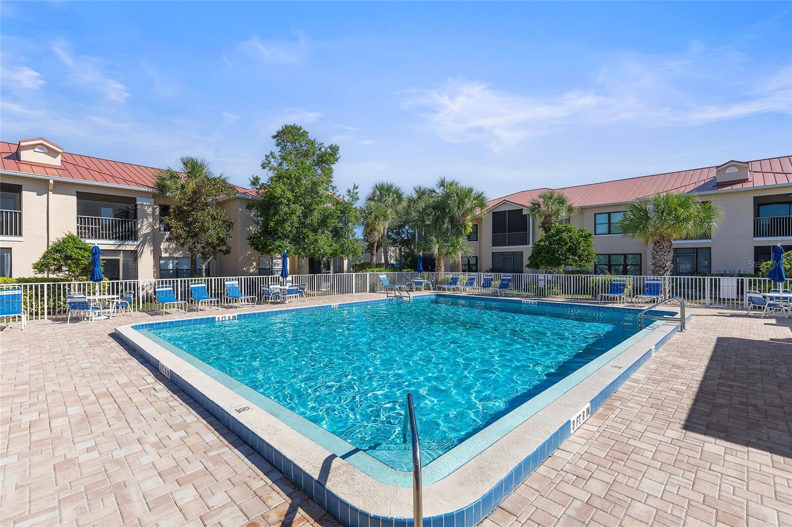 Large Community Pool - 426 BOUCHELLE DR #301, NEW SMYRNA BEACH