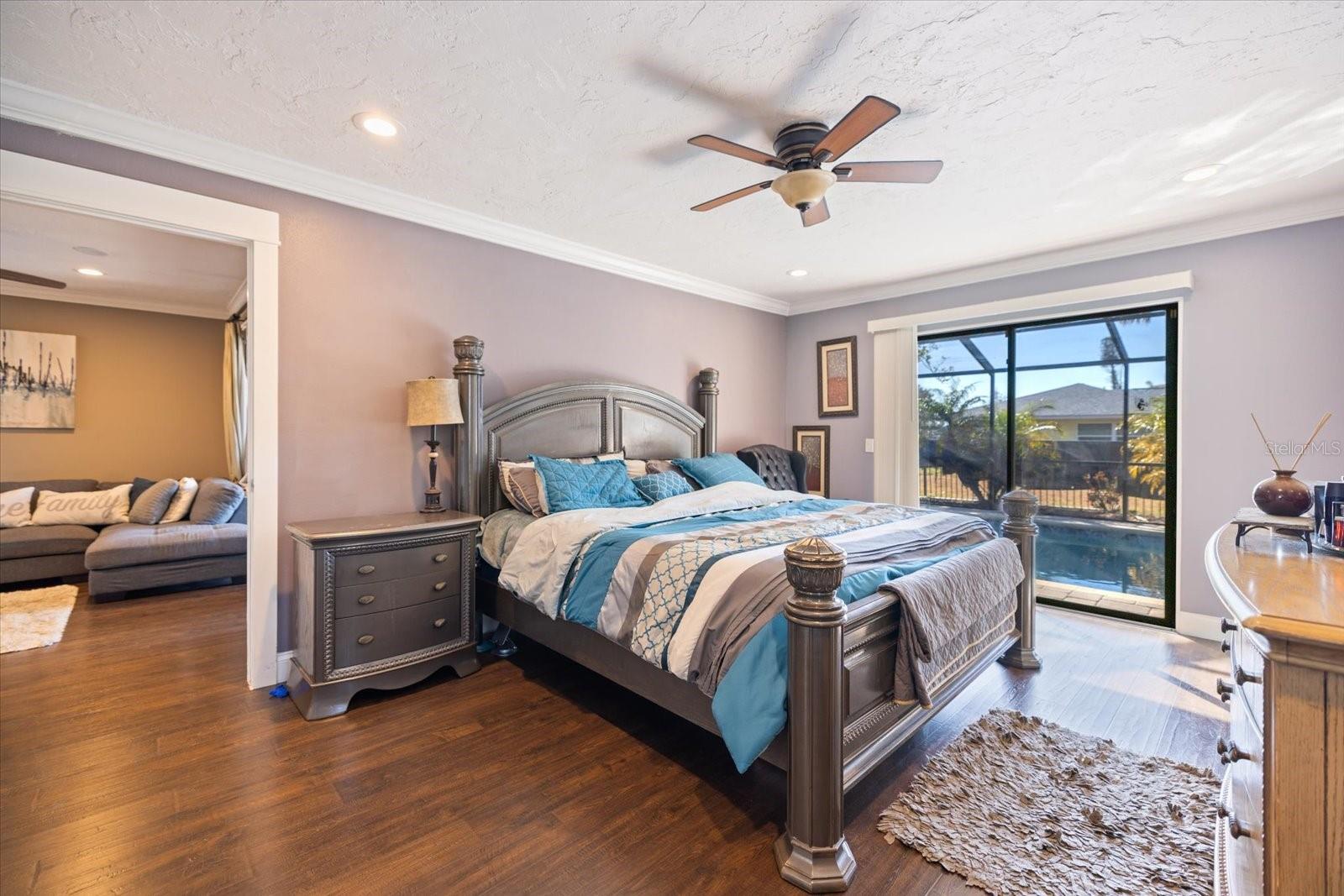 MASTER BEDROOM - 1627 DEL MONTE CT, VENICE