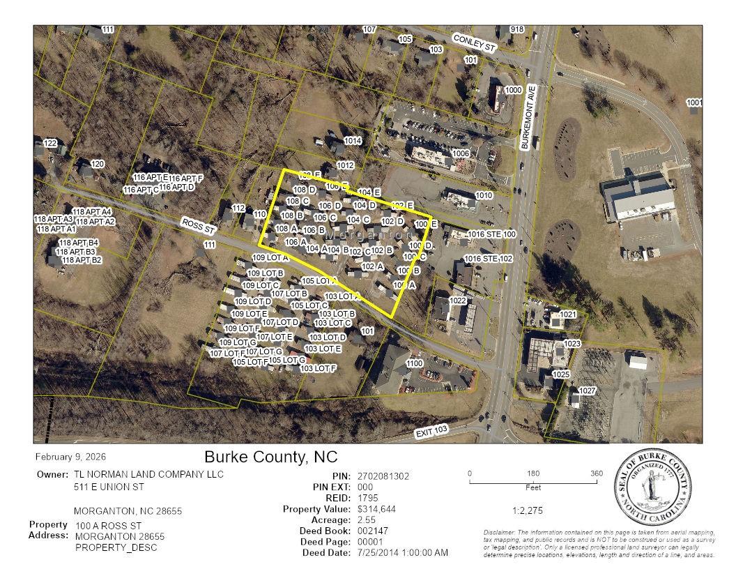 Portfolio at 100, 102-109, 111 Ross Street, Morganton, photo 2 of 4