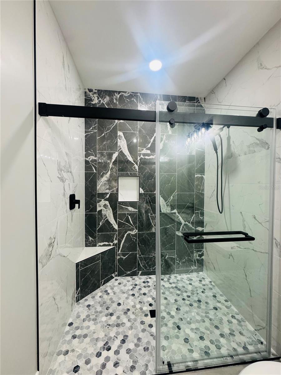 A shower you'll absolutely love! - 2253 ST GEORGE DR, DAVENPORT
