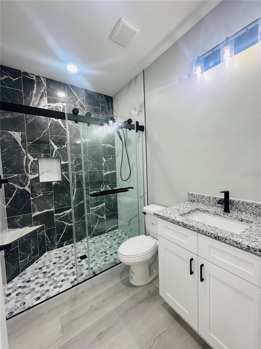 Bathroom 2 - Beautiful Shower & Vanity - 2253 ST GEORGE DR, DAVENPORT