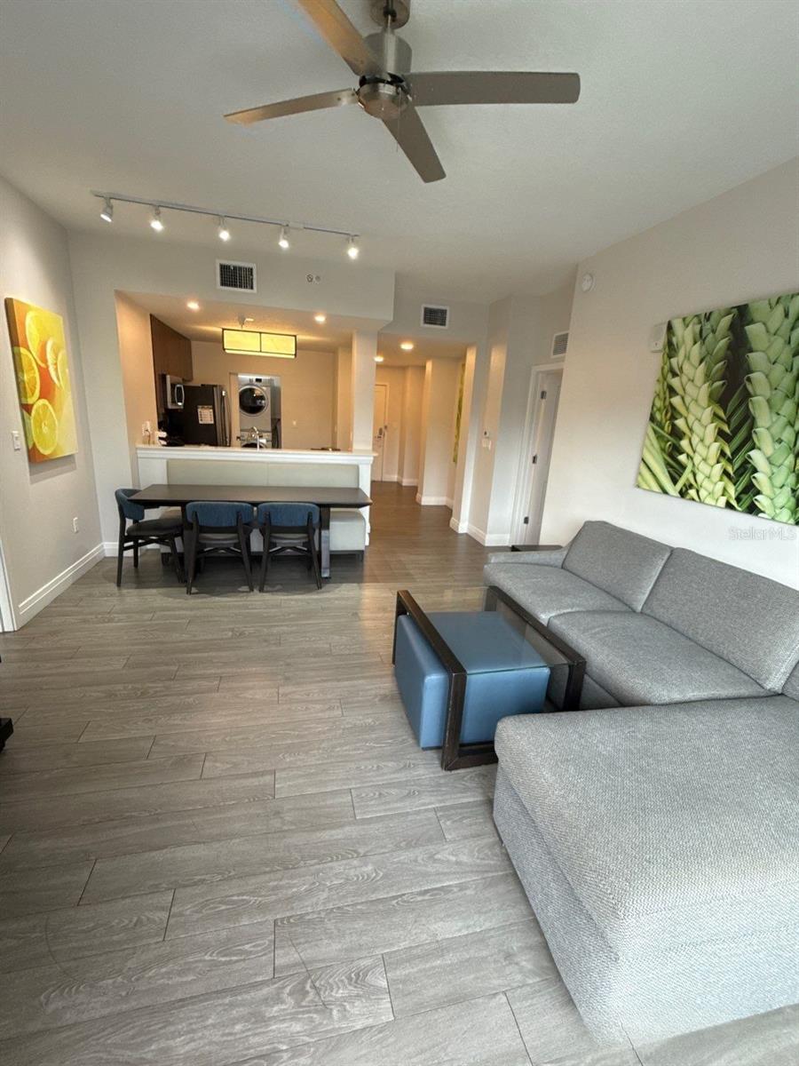 Living + Dining - 14501 GROVE RESORT AVE #2604, WINTER GARDEN
