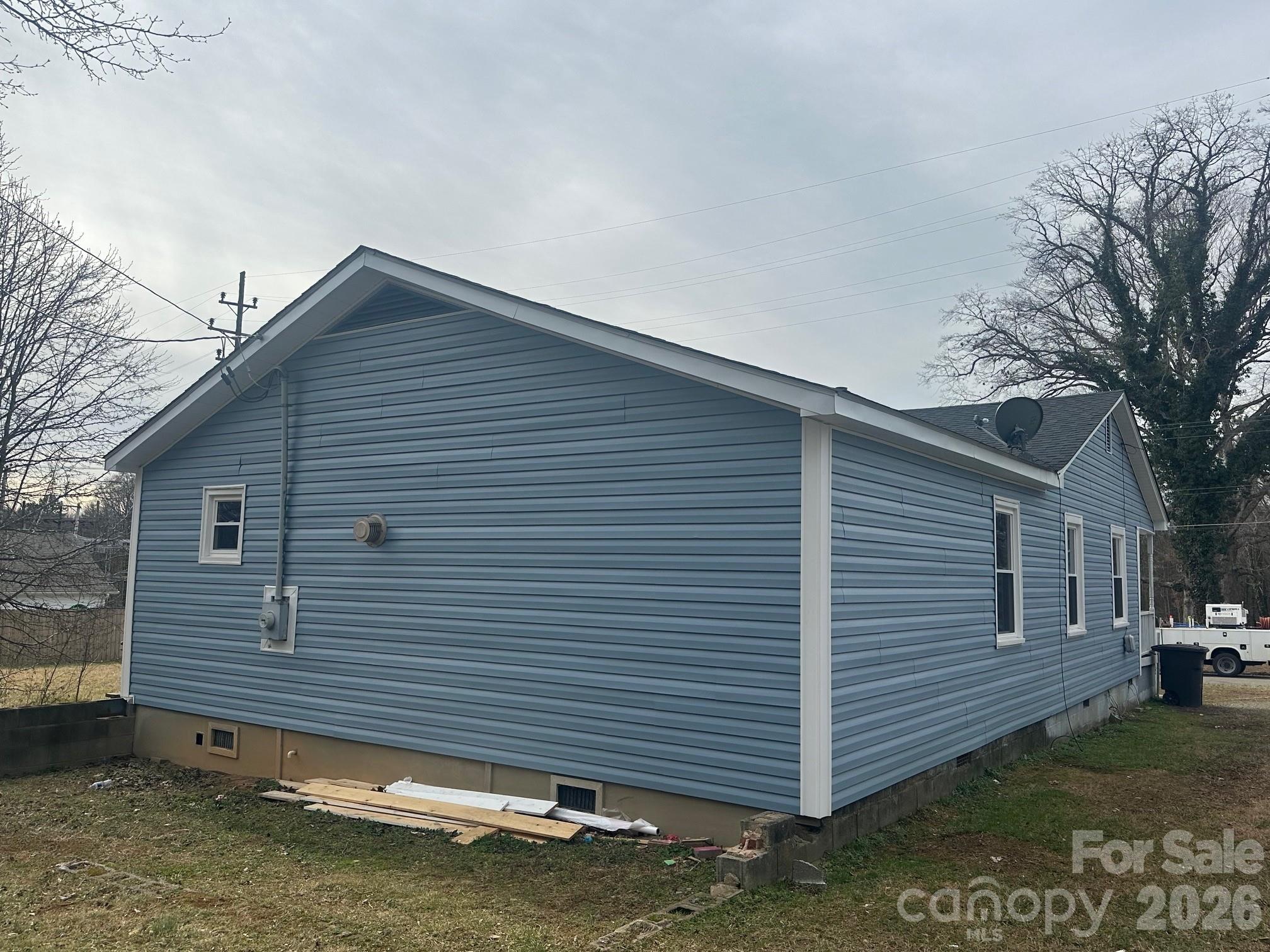Rear Elev - 1323 7th Street, Statesville