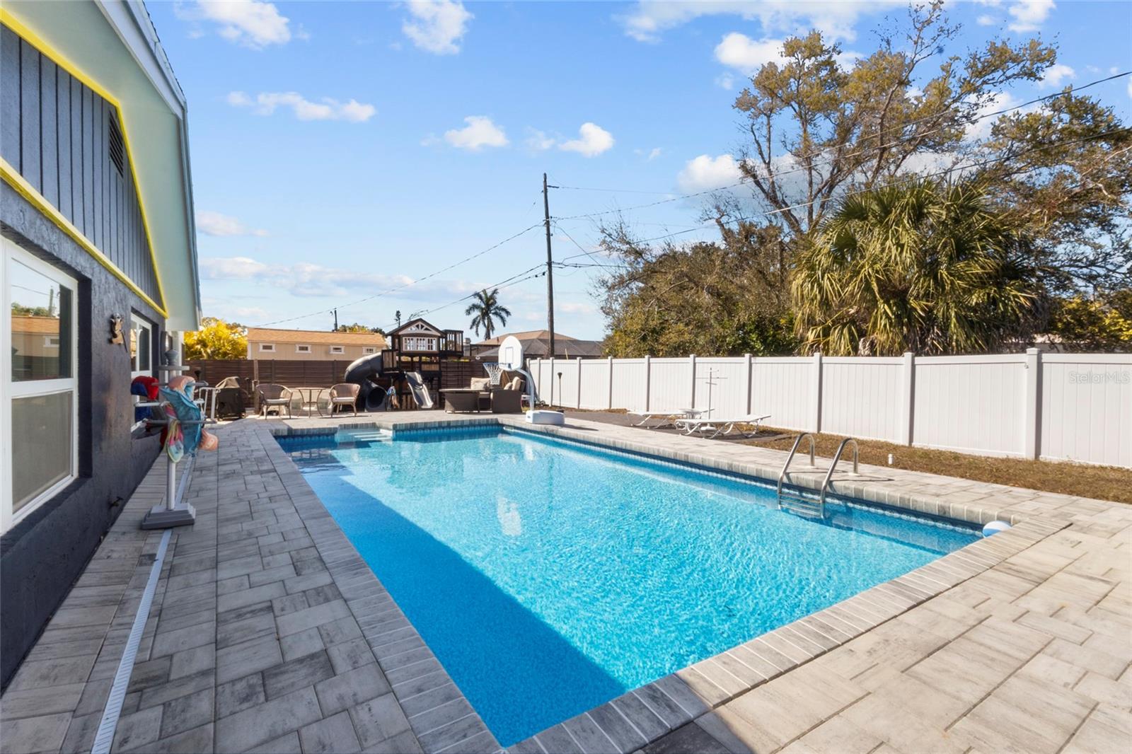 Backyard Pool - 3340 SUNSET BEACH DR, VENICE