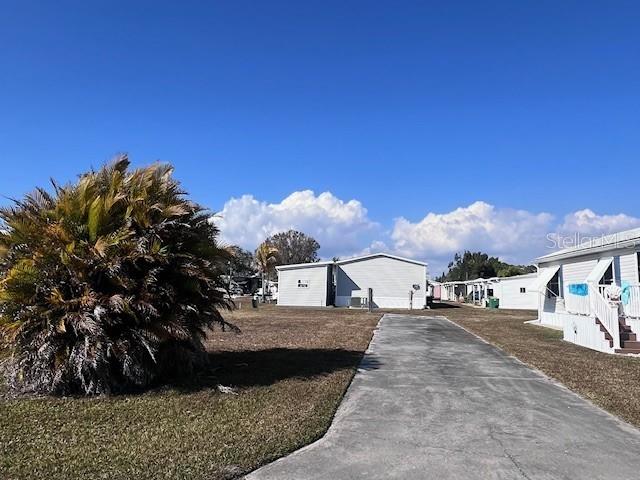 Front Parking Pad facing South - 161 TARPON, PUNTA GORDA