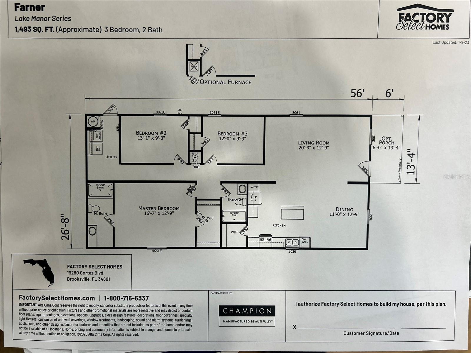Manufactured Home at 25924 WHIPPERWILL ST, BROOKSVILLE, photo 2 of 35