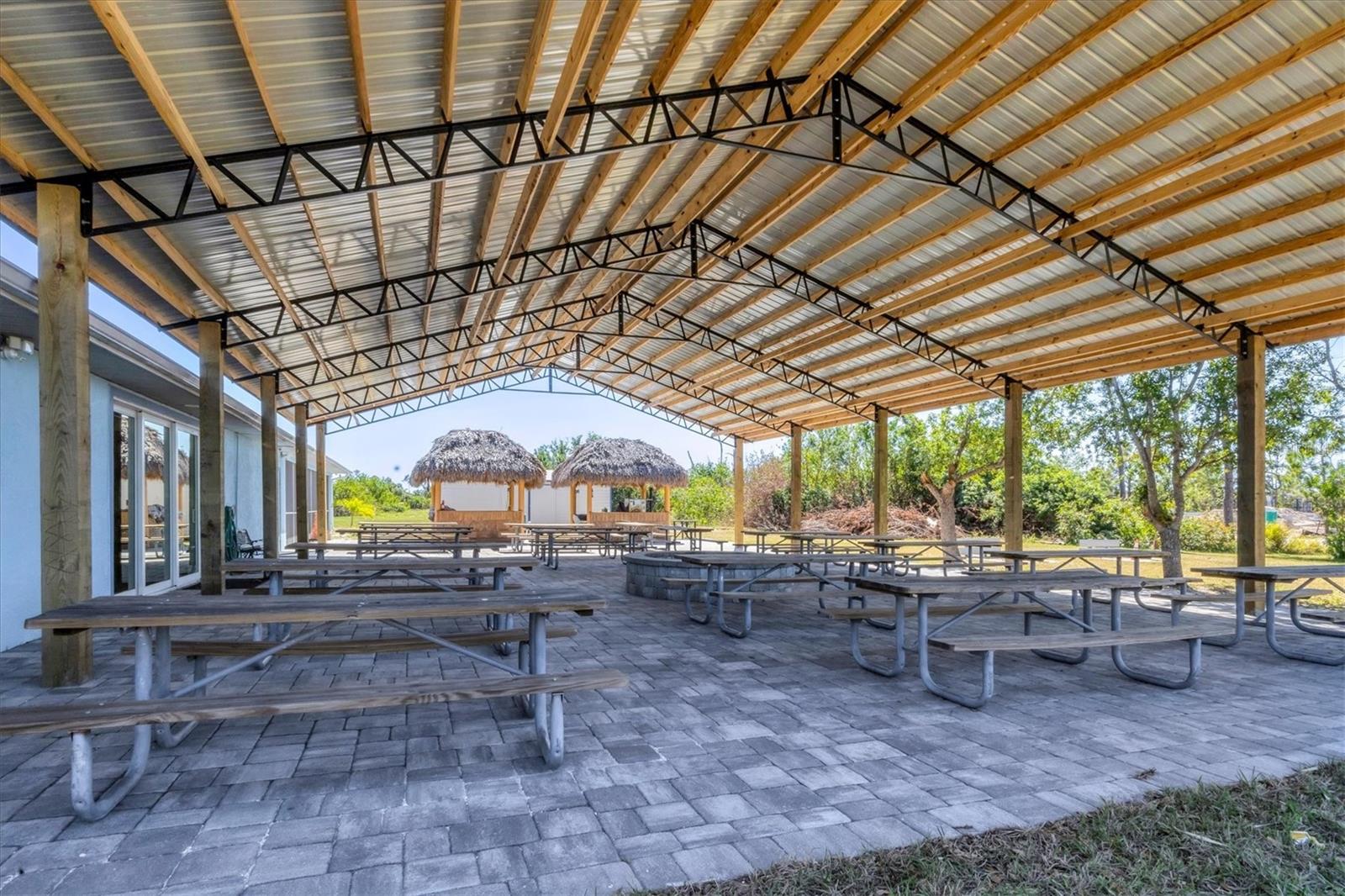 HOA Clubhouse covered Patio - 10379 CALUMET BLVD, PORT CHARLOTTE