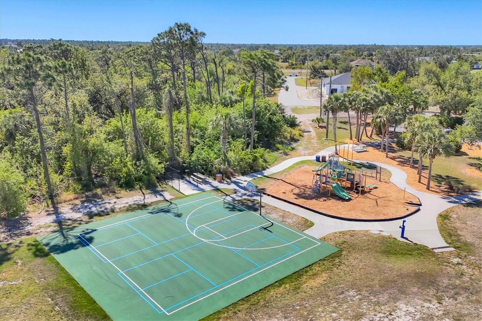 Pickleball/basketball Court at South Gulf Cove Park - 10379 CALUMET BLVD, PORT CHARLOTTE