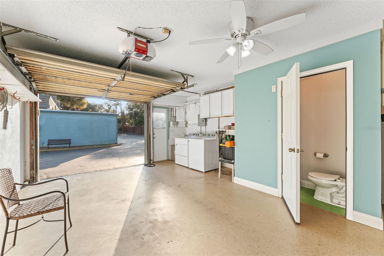 1 car garage with shower - 101 N PINE ST #2, NEW SMYRNA BEACH