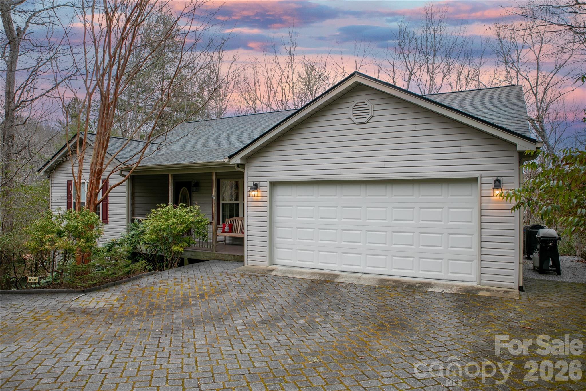 Unique Cobblestone driveway - 126 Gasga Court, Brevard