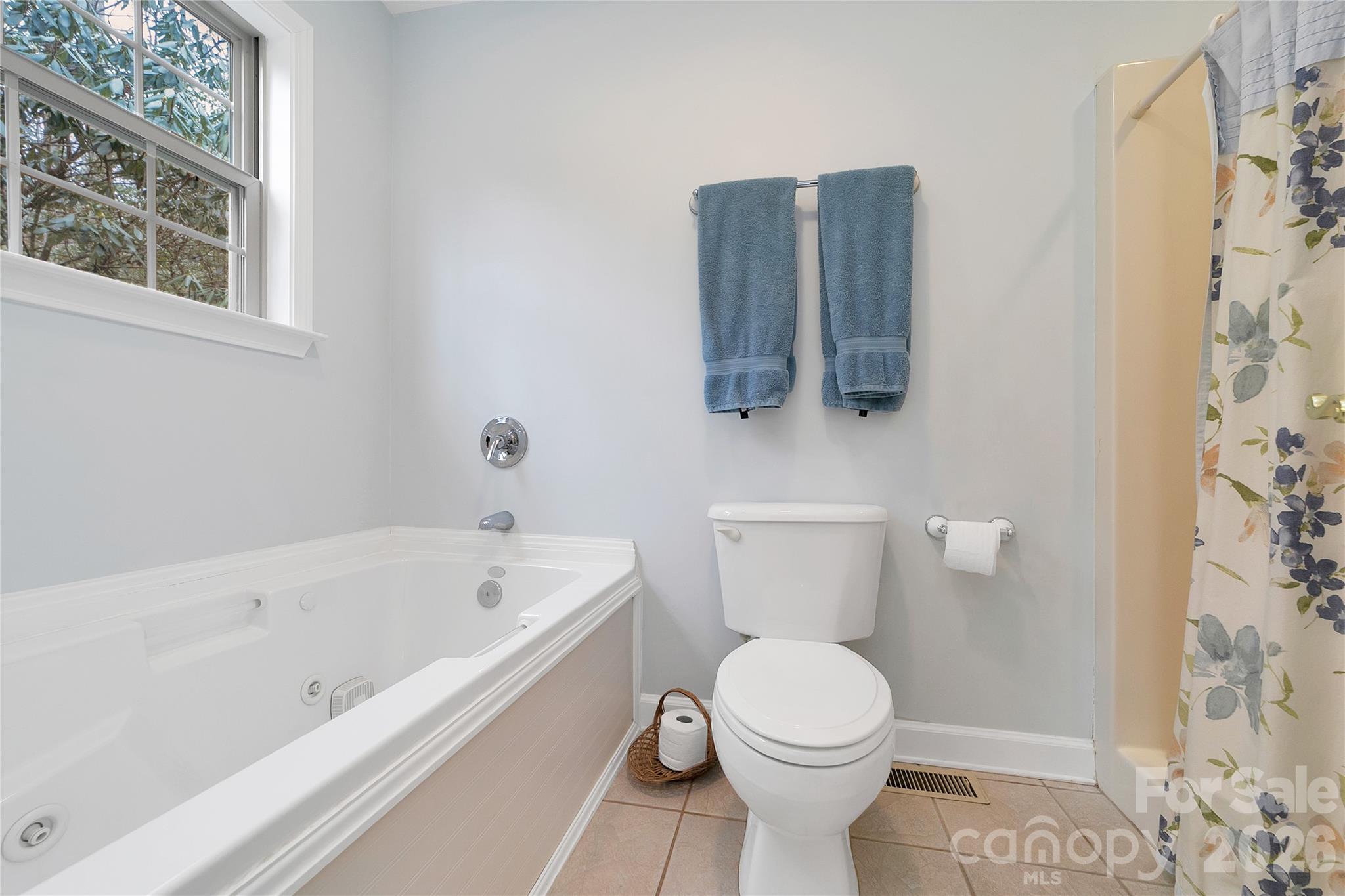 Jetted tub and Shower - 126 Gasga Court, Brevard