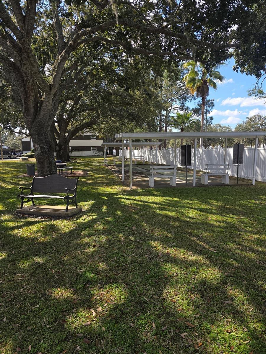 Shuffle Board and picnic area - 4140 PASSPORT LN #101, NEW PORT RICHEY