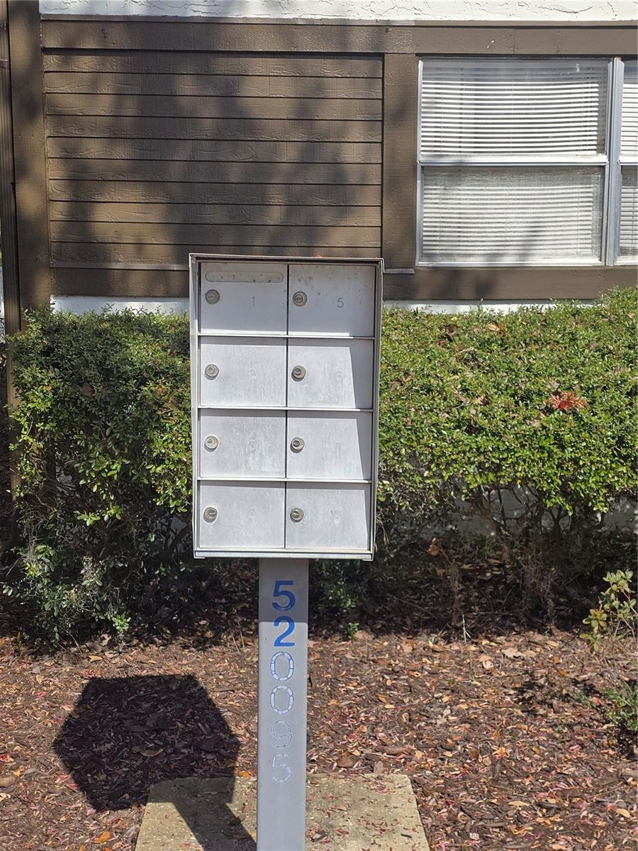 Mailbox near carport. - 4140 PASSPORT LN #101, NEW PORT RICHEY
