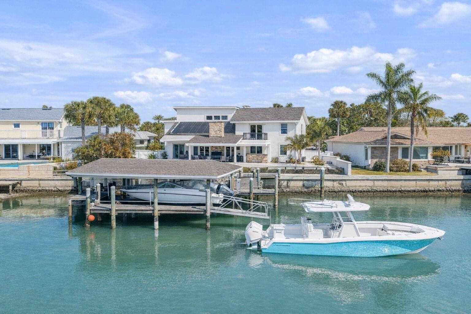 Rendering to show the house with white paint. - 102 VIA DUOMO, NEW SMYRNA BEACH