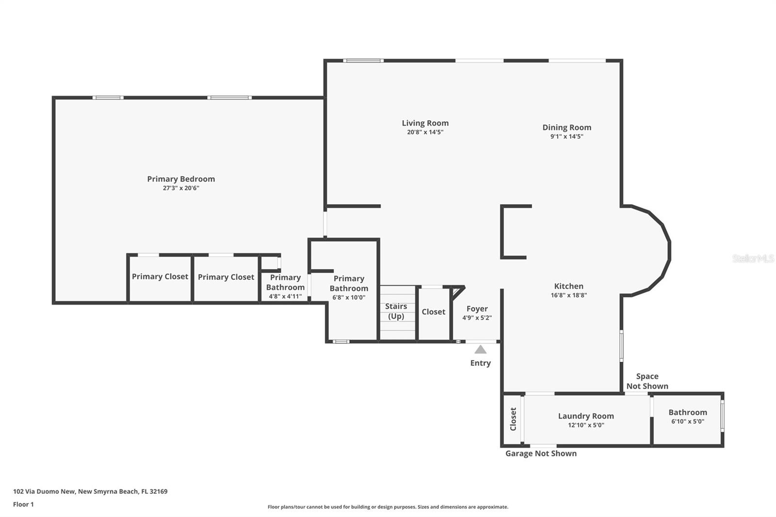 Single Family Residence at 102 VIA DUOMO, NEW SMYRNA BEACH, photo 97 of 99