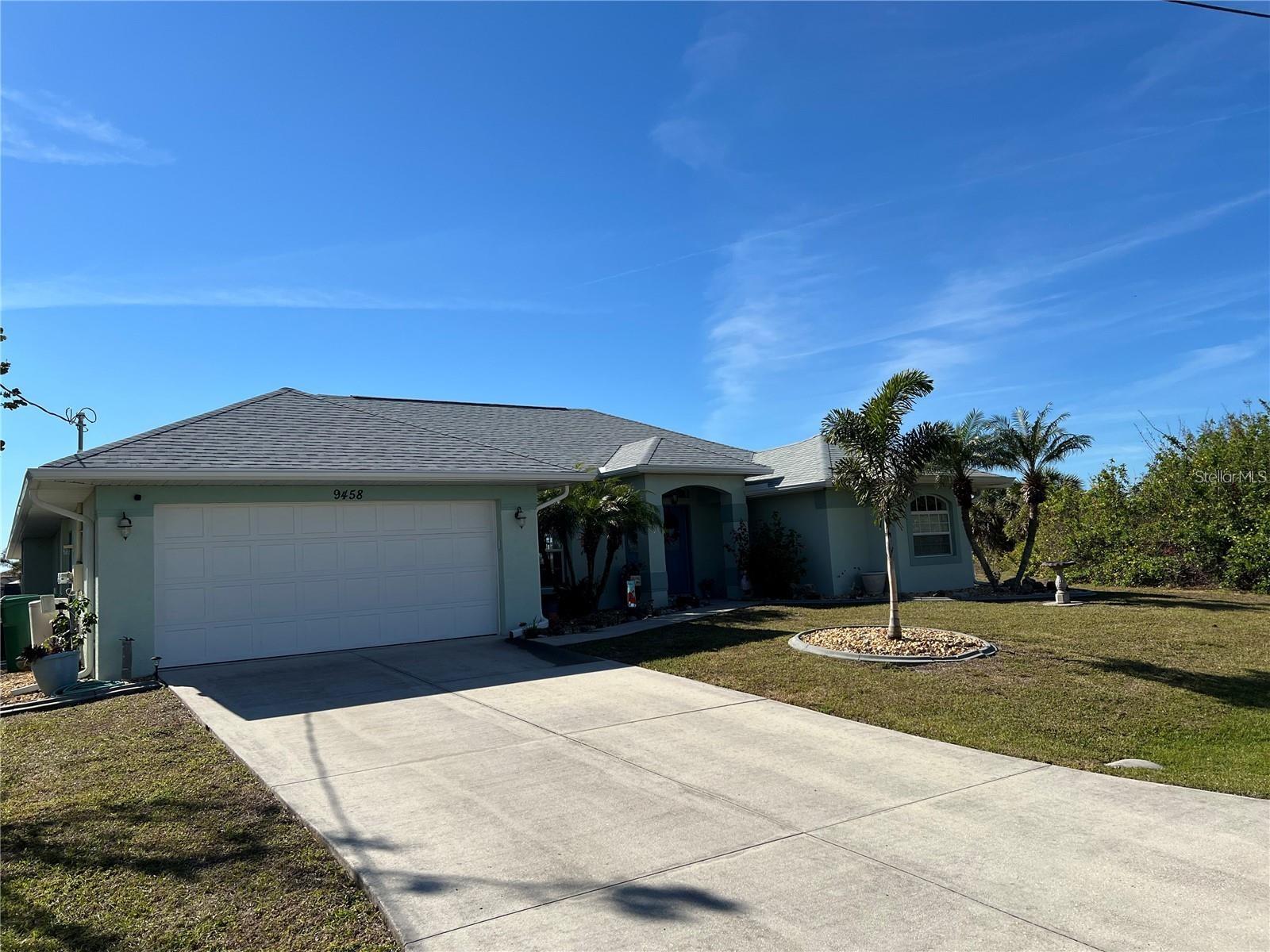 Front of 4 Bedroom Home - 9458 MELODY CIR, PORT CHARLOTTE