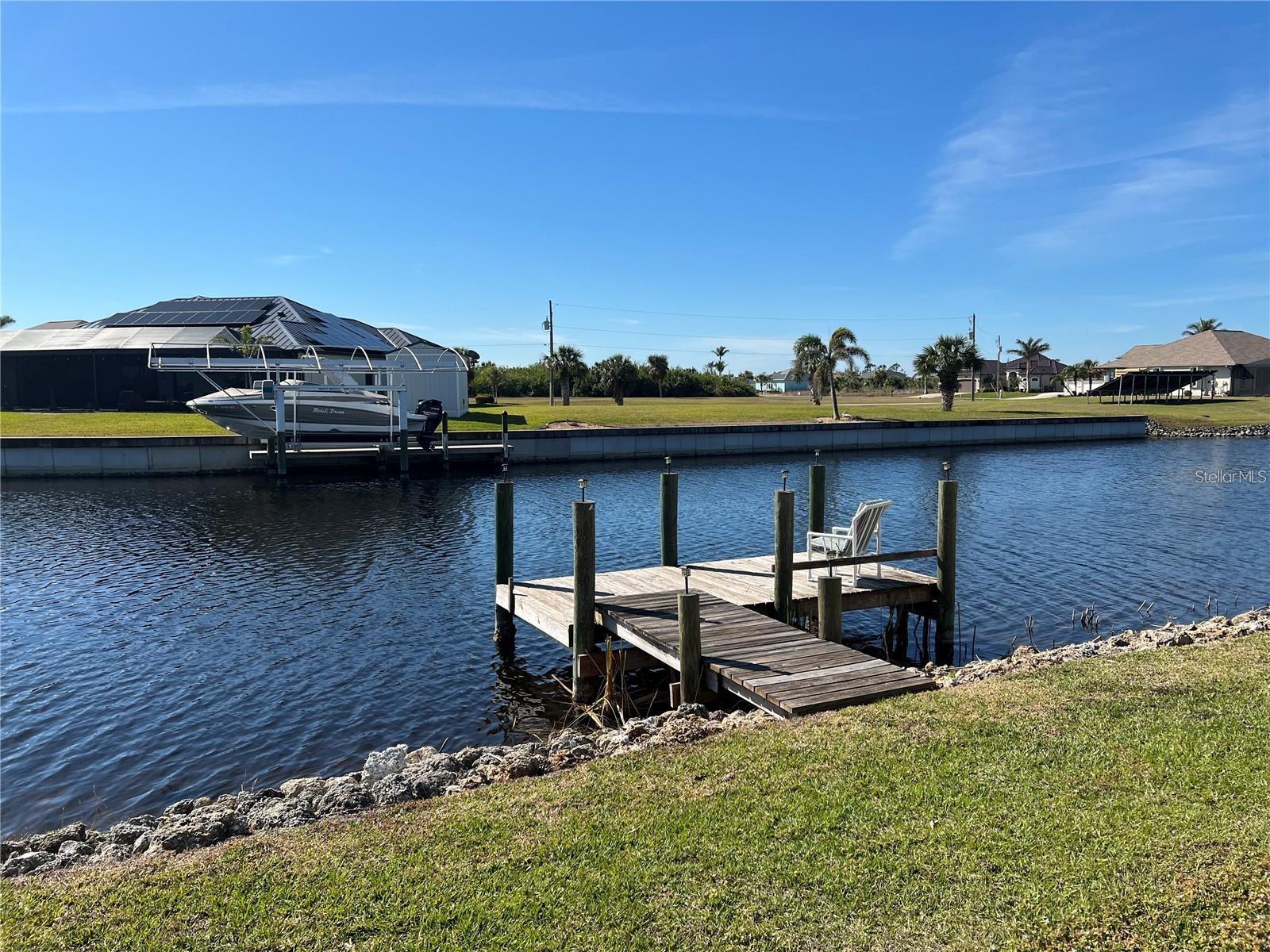 Waterfront Dock View - 9458 MELODY CIR, PORT CHARLOTTE