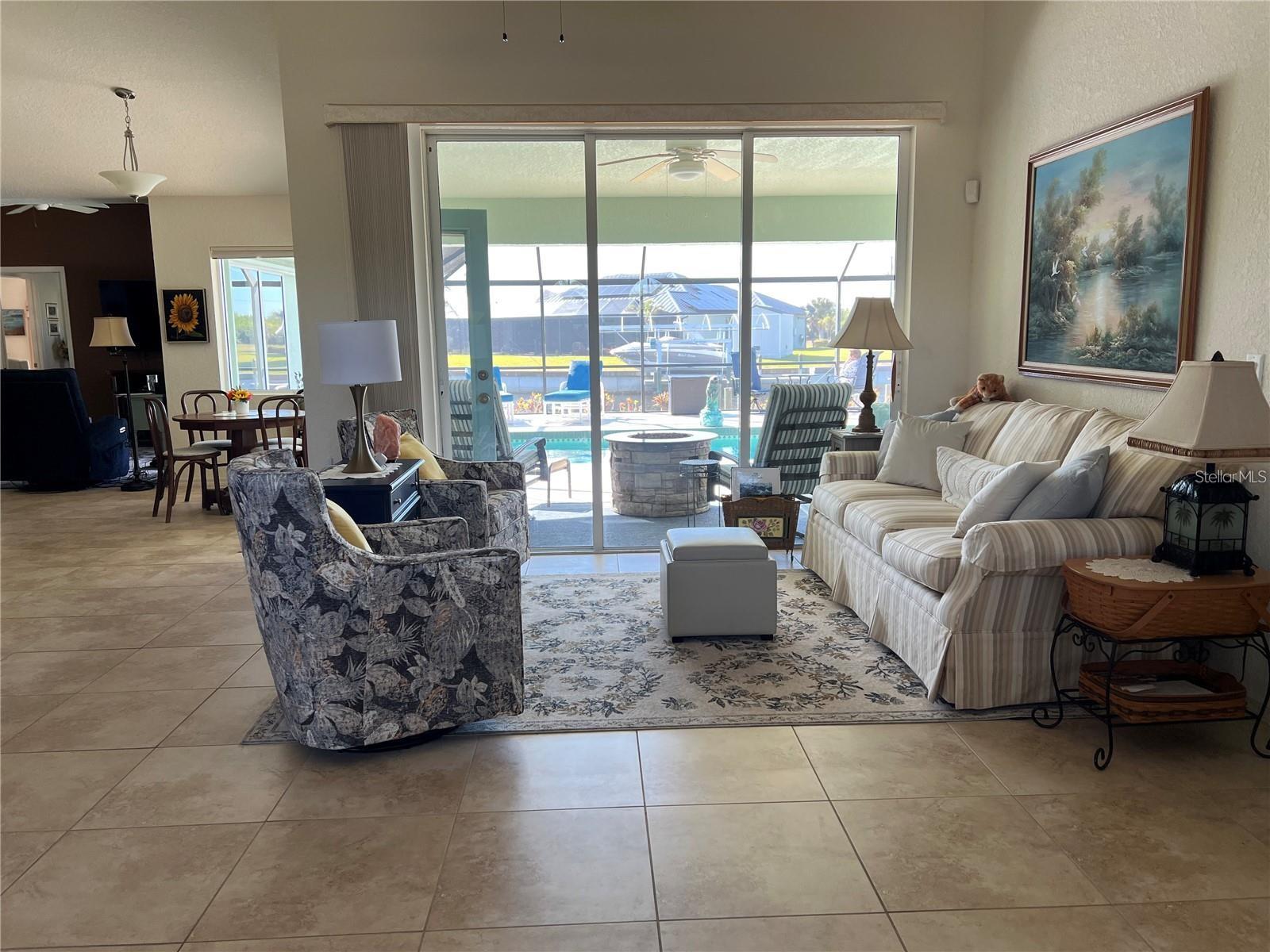 Living Room - 9458 MELODY CIR, PORT CHARLOTTE
