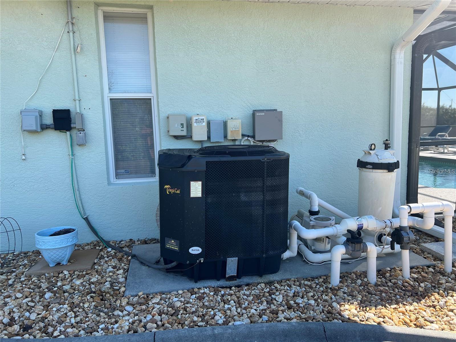 Pool Heater - 9458 MELODY CIR, PORT CHARLOTTE