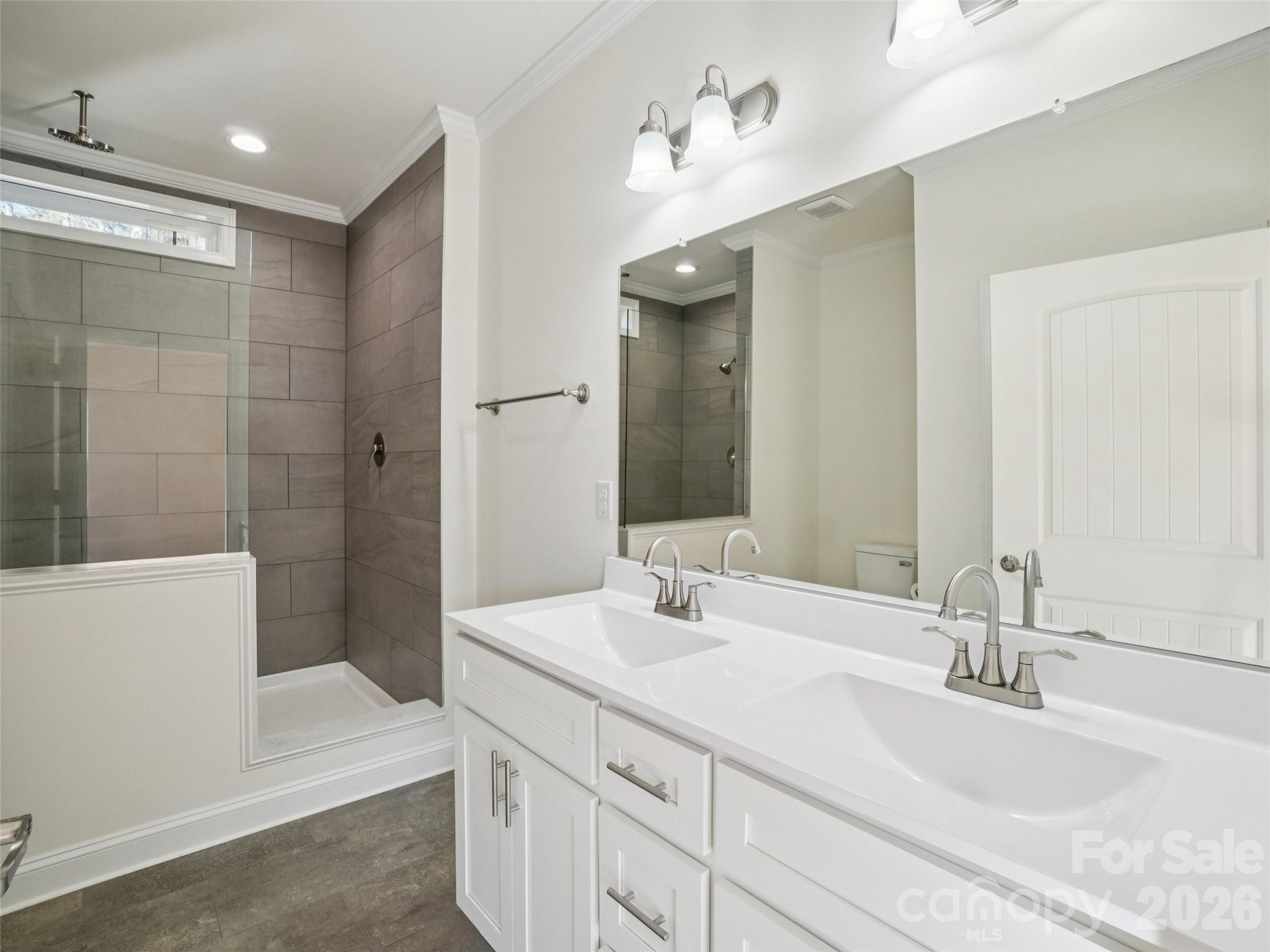 Primary Bathroom - 56 Big Branch Drive, Mars Hill
