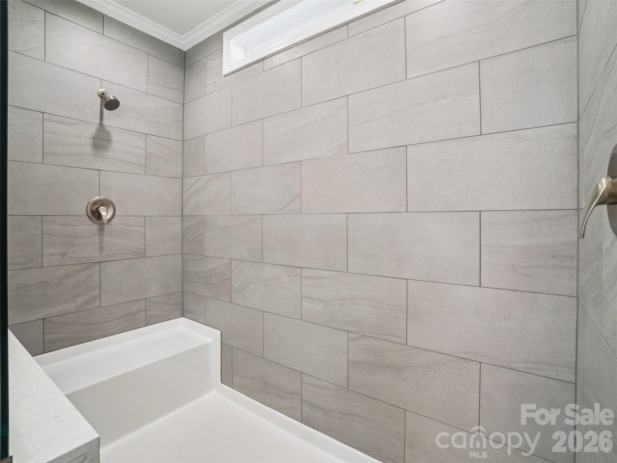 Primary Bathroom Shower - 56 Big Branch Drive, Mars Hill