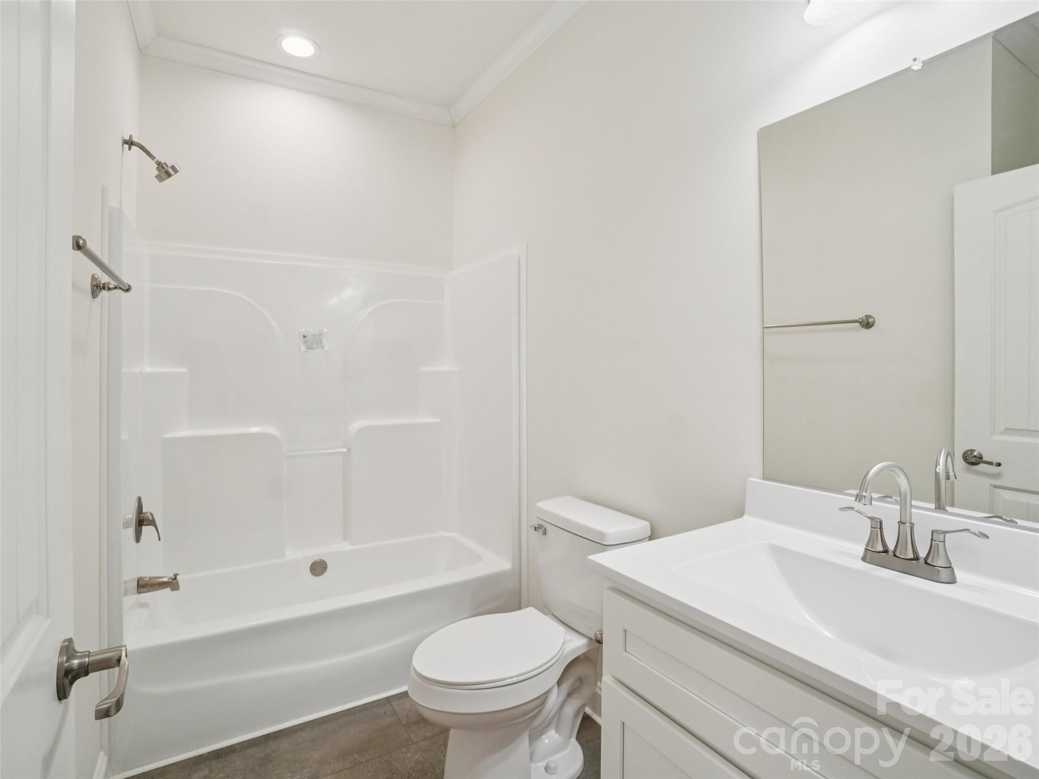 Hall Bathroom - 56 Big Branch Drive, Mars Hill