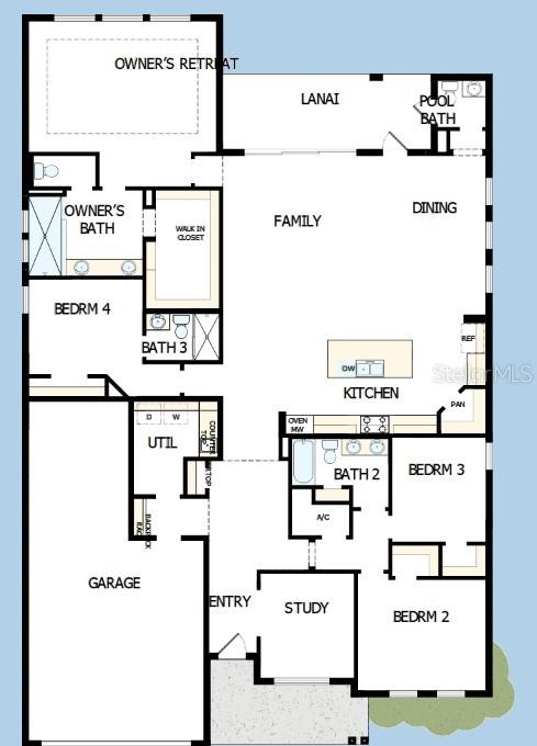 Floor Plan - 17988 FOXTAIL LOOP, VENICE