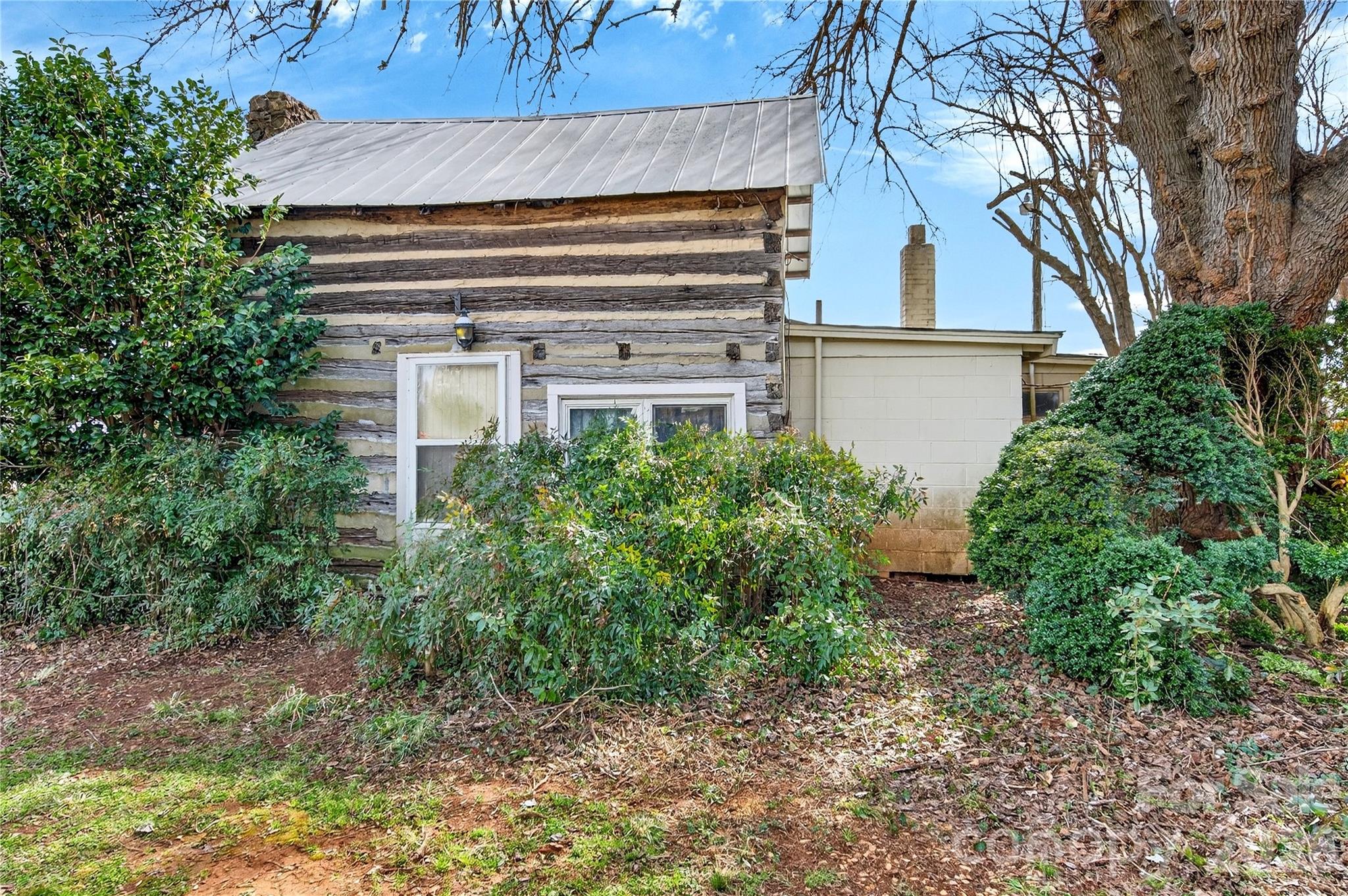 Original Log Home, circa 1830 - 11124 Eastfield Road, Huntersville