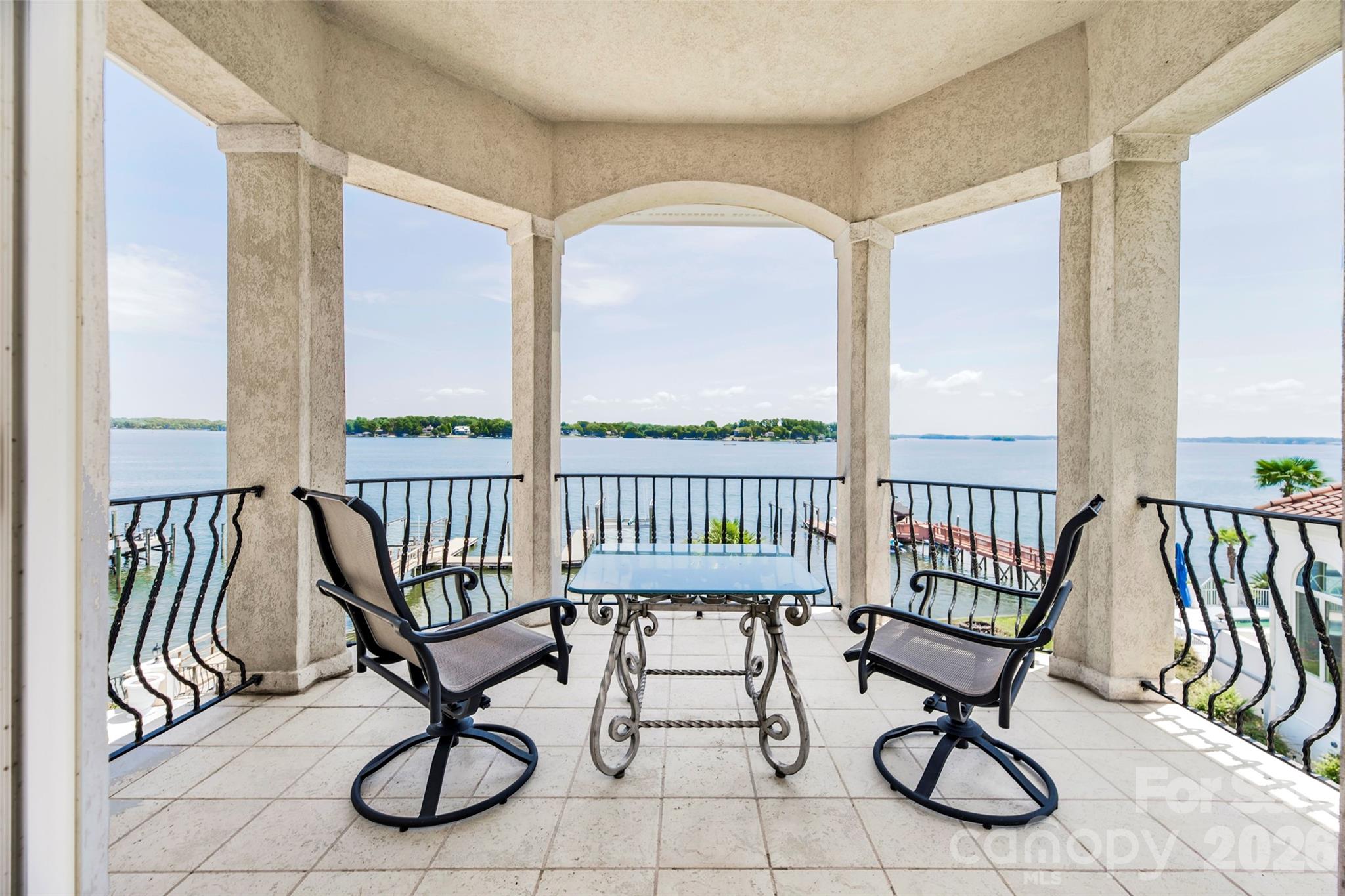 Balcony off guest suite - 3446 Governors Island Drive, Denver