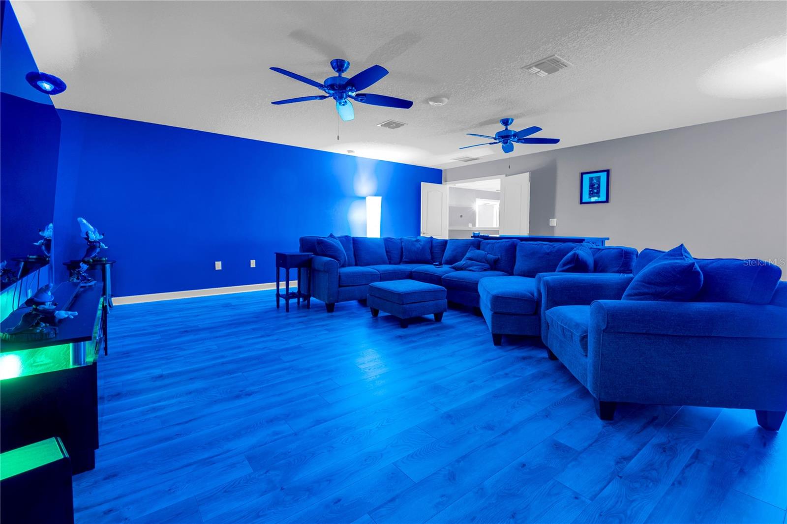 Movie room above the 3 car garage - 1301 GLENEAGLES LN, DAVENPORT